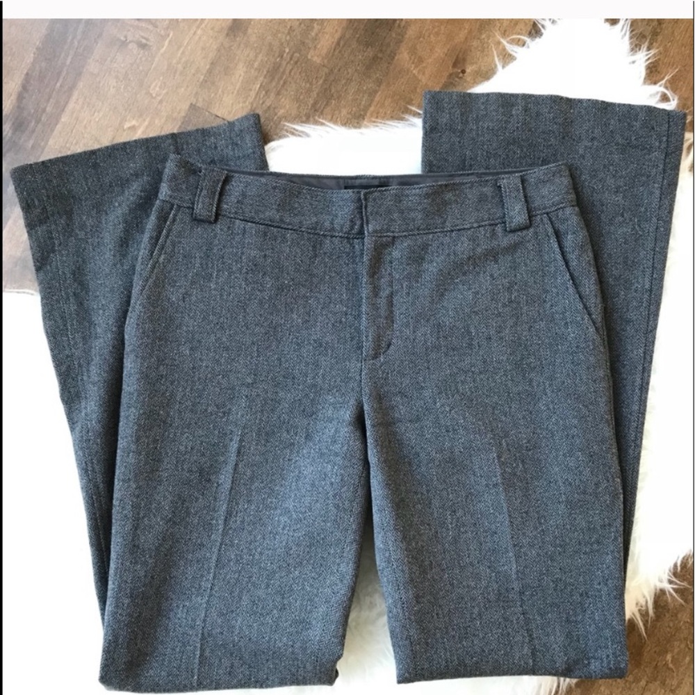 Grey wool dress pants. Very nice quality.
